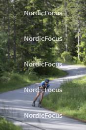 18.06.2024, Correncon-en-Vercors, France (FRA): Quentin Fillon Maillet (FRA) - Biathlon summer training, Correncon-en-Vercors (FRA). www.nordicfocus.com. © Joly/NordicFocus. Every downloaded picture is fee-liable.