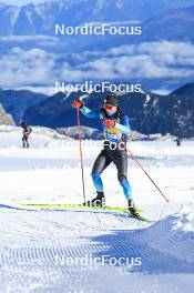 12.10.2024, Ramsau am Dachstein, Austria (AUT): Dmytro Pidruchnyi (UKR) - Biathlon summer training, Dachsteinglacier, Ramsau am Dachstein (AUT). www.nordicfocus.com. © Manzoni/NordicFocus. Every downloaded picture is fee-liable.