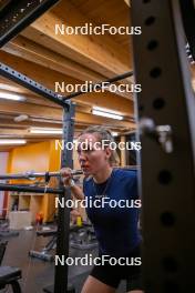 09.11.2024, Bessans, France (FRA): Oceane Michelon (FRA) - Biathlon summer training, Bessans (FRA). www.nordicfocus.com. © Authamayou/NordicFocus. Every downloaded picture is fee-liable.