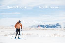 18.06.2024, Tignes, France (FRA): Gilonne Guigonnat (FRA) - Biathlon summer training, Tignes (FRA). www.nordicfocus.com. © Authamayou/NordicFocus. Every downloaded picture is fee-liable.