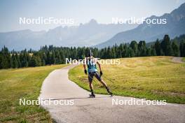 31.07.2024, Lavaze, Italy (ITA): Emilien Claude (FRA) - Biathlon summer training, Lavaze (ITA). www.nordicfocus.com. © Barbieri/NordicFocus. Every downloaded picture is fee-liable.