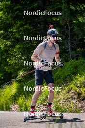 27.06.2024, Lavaze, Italy (ITA): Sturla Holm Laegreid (NOR) - Biathlon summer training, Lavaze (ITA). www.nordicfocus.com. © Barbieri/NordicFocus. Every downloaded picture is fee-liable.