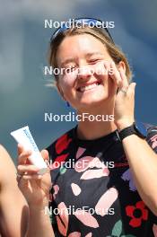 15.07.2024, Lenzerheide, Switzerland (SUI): Grace Castonguay (USA) - Biathlon summer training, Lenzerheide (SUI). www.nordicfocus.com. © Manzoni/NordicFocus. Every downloaded picture is fee-liable.