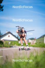 28.06.2024, Lavaze, Italy (ITA): Ida Lien (NOR) - Biathlon summer training, Lavaze (ITA). www.nordicfocus.com. © Barbieri/NordicFocus. Every downloaded picture is fee-liable.