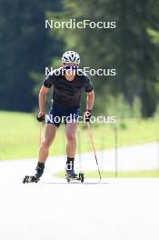 18.07.2024, Lenzerheide, Switzerland (SUI): Bjorn Westervelt (USA) - Biathlon summer training, Lenzerheide (SUI). www.nordicfocus.com. © Manzoni/NordicFocus. Every downloaded picture is fee-liable.