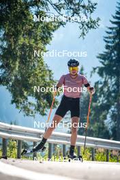 06.08.2024, Lavaze, Italy (ITA): Anna Juppe (AUT) - Biathlon summer training, Lavaze (ITA). www.nordicfocus.com. © Barbieri/NordicFocus. Every downloaded picture is fee-liable.