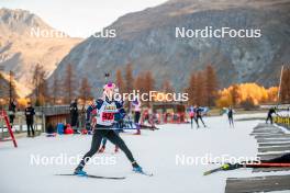 07.11.2024, Bessans, France (FRA): Célia Henaff (FRA) - Biathlon summer training, Bessans (FRA). www.nordicfocus.com. © Authamayou/NordicFocus. Every downloaded picture is fee-liable.