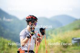 20.06.2024, Lavaze, Italy (ITA): Patrick Braunhofer (ITA) - Biathlon summer training, Lavaze (ITA). www.nordicfocus.com. © Vanzetta/NordicFocus. Every downloaded picture is fee-liable.