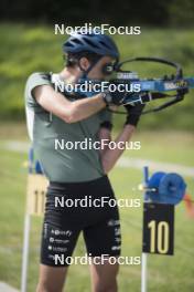 18.06.2024, Correncon-en-Vercors, France (FRA): Valentin Lejeune (FRA) - Biathlon summer training, Correncon-en-Vercors (FRA). www.nordicfocus.com. © Joly/NordicFocus. Every downloaded picture is fee-liable.