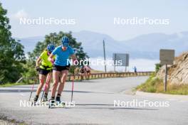 02.09.2024, Font-Romeu, France (FRA): Elvira Oeberg (SWE) - Biathlon summer training, Font-Romeu (FRA). www.nordicfocus.com. © Authamayou/NordicFocus. Every downloaded picture is fee-liable.