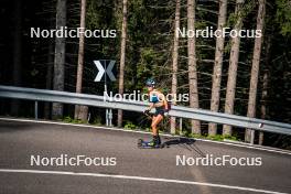 06.08.2024, Lavaze, Italy (ITA): Dunja Zdouc (AUT) - Biathlon summer training, Lavaze (ITA). www.nordicfocus.com. © Barbieri/NordicFocus. Every downloaded picture is fee-liable.