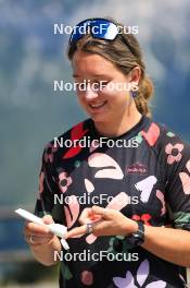 15.07.2024, Lenzerheide, Switzerland (SUI): Grace Castonguay (USA) - Biathlon summer training, Lenzerheide (SUI). www.nordicfocus.com. © Manzoni/NordicFocus. Every downloaded picture is fee-liable.