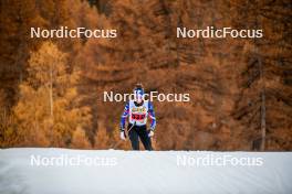 09.11.2024, Bessans, France (FRA): Lou Jeanmonnot (FRA) - Biathlon summer training, Bessans (FRA). www.nordicfocus.com. © Authamayou/NordicFocus. Every downloaded picture is fee-liable.