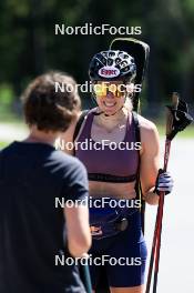 06.08.2024, Lenzerheide, Switzerland (SUI): Lisa Theresa Hauser (AUT) - Biathlon summer training, Lenzerheide (SUI). www.nordicfocus.com. © Manzoni/NordicFocus. Every downloaded picture is fee-liable.