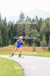 05.09.2024, Lenzerheide, Switzerland (SUI): Ingrid Landmark Tandrevold (NOR) - Biathlon summer training, Lenzerheide (SUI). www.nordicfocus.com. © Manzoni/NordicFocus. Every downloaded picture is fee-liable.