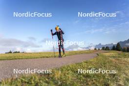 22.10.2024, Lavaze, Italy (ITA): Johannes Thingnes Boe (NOR) - Biathlon summer training, Lavaze (ITA). www.nordicfocus.com. © Vanzetta/NordicFocus. Every downloaded picture is fee-liable.