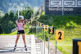 31.07.2024, Lavaze, Italy (ITA): Tamara Steiner (AUT) - Biathlon summer training, Lavaze (ITA). www.nordicfocus.com. © Barbieri/NordicFocus. Every downloaded picture is fee-liable.