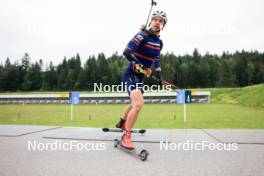 02.07.2024, Premanon, France (FRA): Emilien Jacquelin (FRA) - Biathlon summer training, Premanon (FRA). www.nordicfocus.com. © Manzoni/NordicFocus. Every downloaded picture is fee-liable.