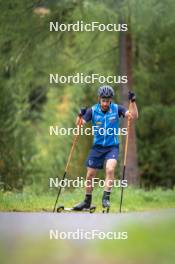 26.08.2024, Martell, Italy (ITA): Patrick Braunhofer (ITA) - Biathlon summer training, Martell (ITA). www.nordicfocus.com. © Vanzetta/NordicFocus. Every downloaded picture is fee-liable.