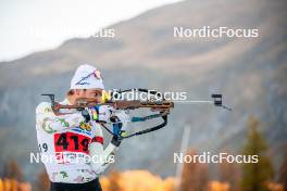 07.11.2024, Bessans, France (FRA): Antonin Guigonnat (FRA) - Biathlon summer training, Bessans (FRA). www.nordicfocus.com. © Authamayou/NordicFocus. Every downloaded picture is fee-liable.