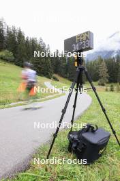 16.09.2024, Lenzerheide, Switzerland (SUI): Fany Bertrand (FRA) - Biathlon summer training, Lenzerheide (SUI). www.nordicfocus.com. © Manzoni/NordicFocus. Every downloaded picture is fee-liable.