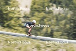 19.05.2024, Forni Avoltri, Italy (ITA): Michela Carrara (ITA) - Biathlon summer training, Forni Avoltri (ITA). www.nordicfocus.com. © Del Fabbro/NordicFocus. Every downloaded picture is fee-liable.