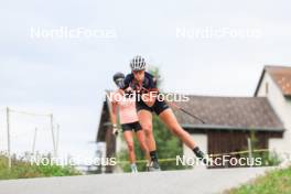 04.09.2024, Lenzerheide, Switzerland (SUI): Karoline Offigstad Knotten (NOR) - Biathlon summer training, Lenzerheide (SUI). www.nordicfocus.com. © Manzoni/NordicFocus. Every downloaded picture is fee-liable.