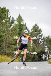 20.09.2024, Font-Romeu, France (FRA): Lotte Lie (BEL) - Biathlon summer training, Font-Romeu (FRA). www.nordicfocus.com. © Authamayou/NordicFocus. Every downloaded picture is fee-liable.