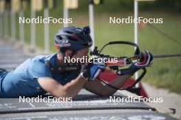 18.06.2024, Correncon-en-Vercors, France (FRA): Quentin Fillon Maillet (FRA) - Biathlon summer training, Correncon-en-Vercors (FRA). www.nordicfocus.com. © Joly/NordicFocus. Every downloaded picture is fee-liable.