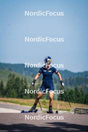 31.07.2024, Lavaze, Italy (ITA): Anna Gandler (AUT) - Biathlon summer training, Lavaze (ITA). www.nordicfocus.com. © Barbieri/NordicFocus. Every downloaded picture is fee-liable.