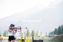 28.08.2024, Bessans, France (FRA): Gilonne Guigonnat (FRA) - Biathlon summer training, Bessans (FRA). www.nordicfocus.com. © Authamayou/NordicFocus. Every downloaded picture is fee-liable.