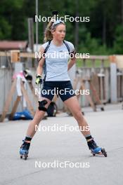 15.05.2024, Ruhpolding, Germany (GER): Marlene Fichtner (GER) - Biathlon summer training, Ruhpolding (SUI). www.nordicfocus.com. © Reiter/NordicFocus. Every downloaded picture is fee-liable.