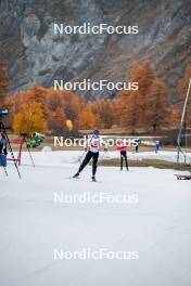 09.11.2024, Bessans, France (FRA): Voldiya Galmace-Paulin (FRA) - Biathlon summer training, Bessans (FRA). www.nordicfocus.com. © Authamayou/NordicFocus. Every downloaded picture is fee-liable.