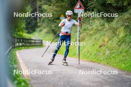 30.09.2024, Lavaze, Italy (ITA): Michela Carrara (ITA) - Biathlon summer training, Lavaze (ITA). www.nordicfocus.com. © Barbieri/NordicFocus. Every downloaded picture is fee-liable.