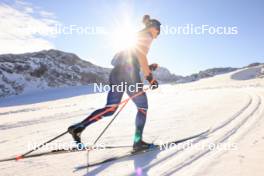 14.10.2024, Ramsau am Dachstein, Austria (AUT): Julia Simon (FRA) - Biathlon summer training, Dachsteinglacier, Ramsau am Dachstein (AUT). www.nordicfocus.com. © Manzoni/NordicFocus. Every downloaded picture is fee-liable.