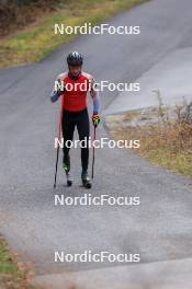 13.10.2024, Ramsau am Dachstein, Austria (AUT): Felix Ullmann (SUI) - Biathlon summer training, Ramsau am Dachstein (AUT). www.nordicfocus.com. © Manzoni/NordicFocus. Every downloaded picture is fee-liable.