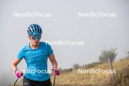 02.09.2024, Font-Romeu, France (FRA): Elvira Oeberg (SWE) - Biathlon summer training, Font-Romeu (FRA). www.nordicfocus.com. © Authamayou/NordicFocus. Every downloaded picture is fee-liable.