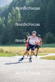 28.08.2024, Bessans, France (FRA): Jeanne Richard (FRA) - Biathlon summer training, Bessans (FRA). www.nordicfocus.com. © Authamayou/NordicFocus. Every downloaded picture is fee-liable.