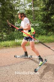 11.06.2024, Premanon, France (FRA): Justine Braisaz-Bouchet (FRA) - Biathlon summer training, Premanon (FRA). www.nordicfocus.com. © Manzoni/NordicFocus. Every downloaded picture is fee-liable.