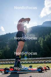 28.08.2024, Bessans, France (FRA): Julia Simon (FRA) - Biathlon summer training, Bessans (FRA). www.nordicfocus.com. © Authamayou/NordicFocus. Every downloaded picture is fee-liable.