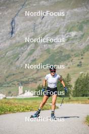 28.08.2024, Bessans, France (FRA): Gilonne Guigonnat (FRA) - Biathlon summer training, Bessans (FRA). www.nordicfocus.com. © Authamayou/NordicFocus. Every downloaded picture is fee-liable.