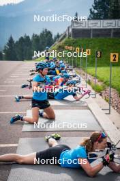 06.06.2024, Lavaze, Italy (ITA): Sara Andersson (SWE) - Biathlon summer training, Lavaze (ITA). www.nordicfocus.com. © Barbieri/NordicFocus. Every downloaded picture is fee-liable.