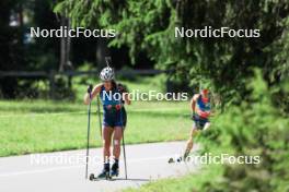 15.07.2024, Lenzerheide, Switzerland (SUI): Deedra Irwin (USA) - Biathlon summer training, Lenzerheide (SUI). www.nordicfocus.com. © Manzoni/NordicFocus. Every downloaded picture is fee-liable.