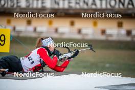 09.11.2024, Bessans, France (FRA): Eva Laine (FRA) - Biathlon summer training, Bessans (FRA). www.nordicfocus.com. © Authamayou/NordicFocus. Every downloaded picture is fee-liable.