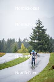 27.09.2024, Lavaze, Italy (ITA): Lukas Hofer (ITA) - Biathlon summer training, Lavaze (ITA). www.nordicfocus.com. © Barbieri/NordicFocus. Every downloaded picture is fee-liable.