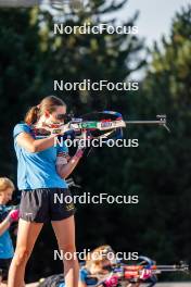 02.09.2024, Font-Romeu, France (FRA): Ella Halvarsson (SWE) - Biathlon summer training, Font-Romeu (FRA). www.nordicfocus.com. © Authamayou/NordicFocus. Every downloaded picture is fee-liable.