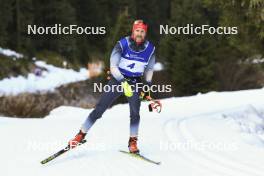 06.11.2024, Davos, Switzerland (SUI): Daniel Hackhofer (ITA), coach Team Switzerland - Biathlon training, snowfarming track, Davos (SUI). www.nordicfocus.com. © Manzoni/NordicFocus. Every downloaded picture is fee-liable.