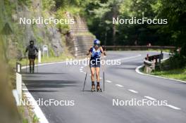 20.06.2024, Lavaze, Italy (ITA): Dorothea Wierer (ITA) - Biathlon summer training, Lavaze (ITA). www.nordicfocus.com. © Vanzetta/NordicFocus. Every downloaded picture is fee-liable.