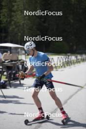 18.06.2024, Correncon-en-Vercors, France (FRA): Emilien Jacquelin (FRA) - Biathlon summer training, Correncon-en-Vercors (FRA). www.nordicfocus.com. © Joly/NordicFocus. Every downloaded picture is fee-liable.