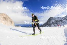 14.10.2024, Ramsau am Dachstein, Austria (AUT): Gerhard Urain (AUT), Fischer - Biathlon summer training, Dachsteinglacier, Ramsau am Dachstein (AUT). www.nordicfocus.com. © Manzoni/NordicFocus. Every downloaded picture is fee-liable.